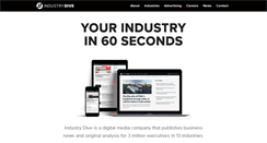 Desktop Screenshot of industrydive.com