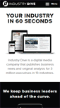 Mobile Screenshot of industrydive.com